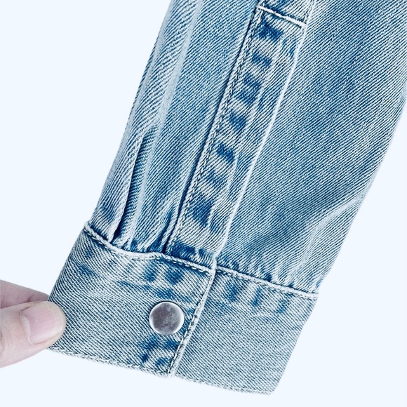 BILLABONG Gigi blue denim Playsuit long sleeve collared - Picture 8 of 13